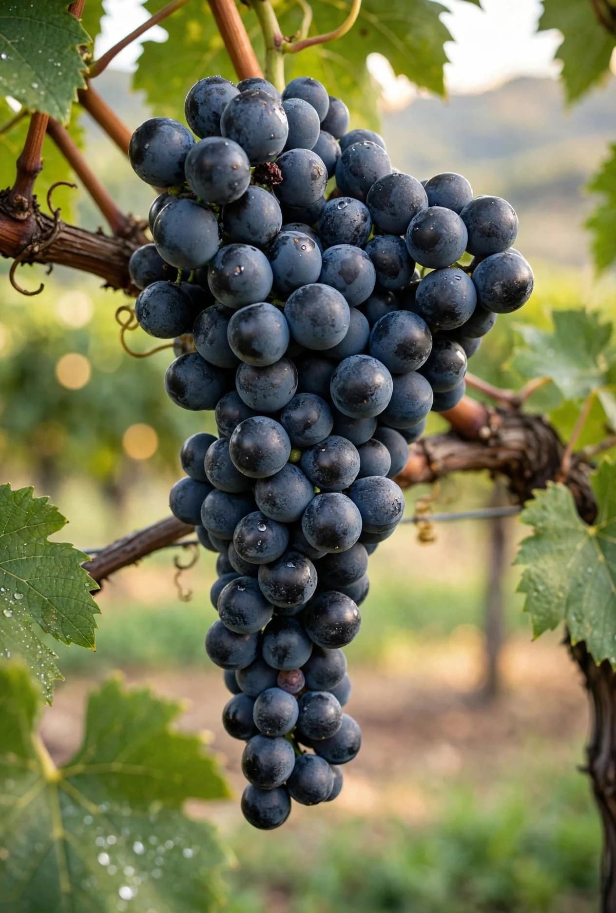 Black Grapes Plant